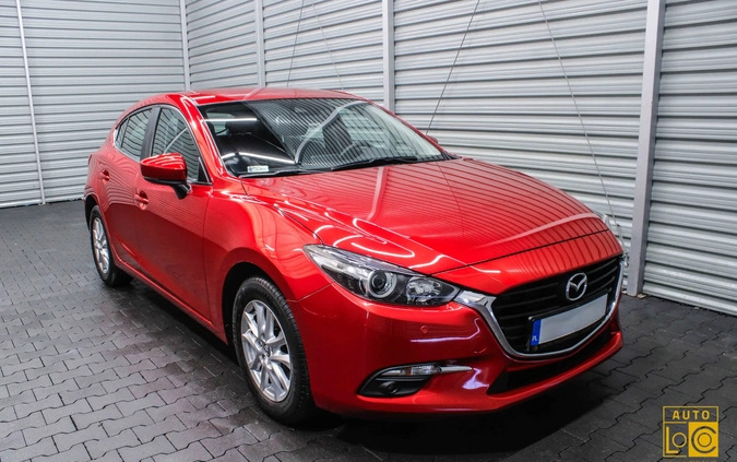 Mazda 3 cena 68999 przebieg: 54000, rok produkcji 2018 z Bierutów małe 466